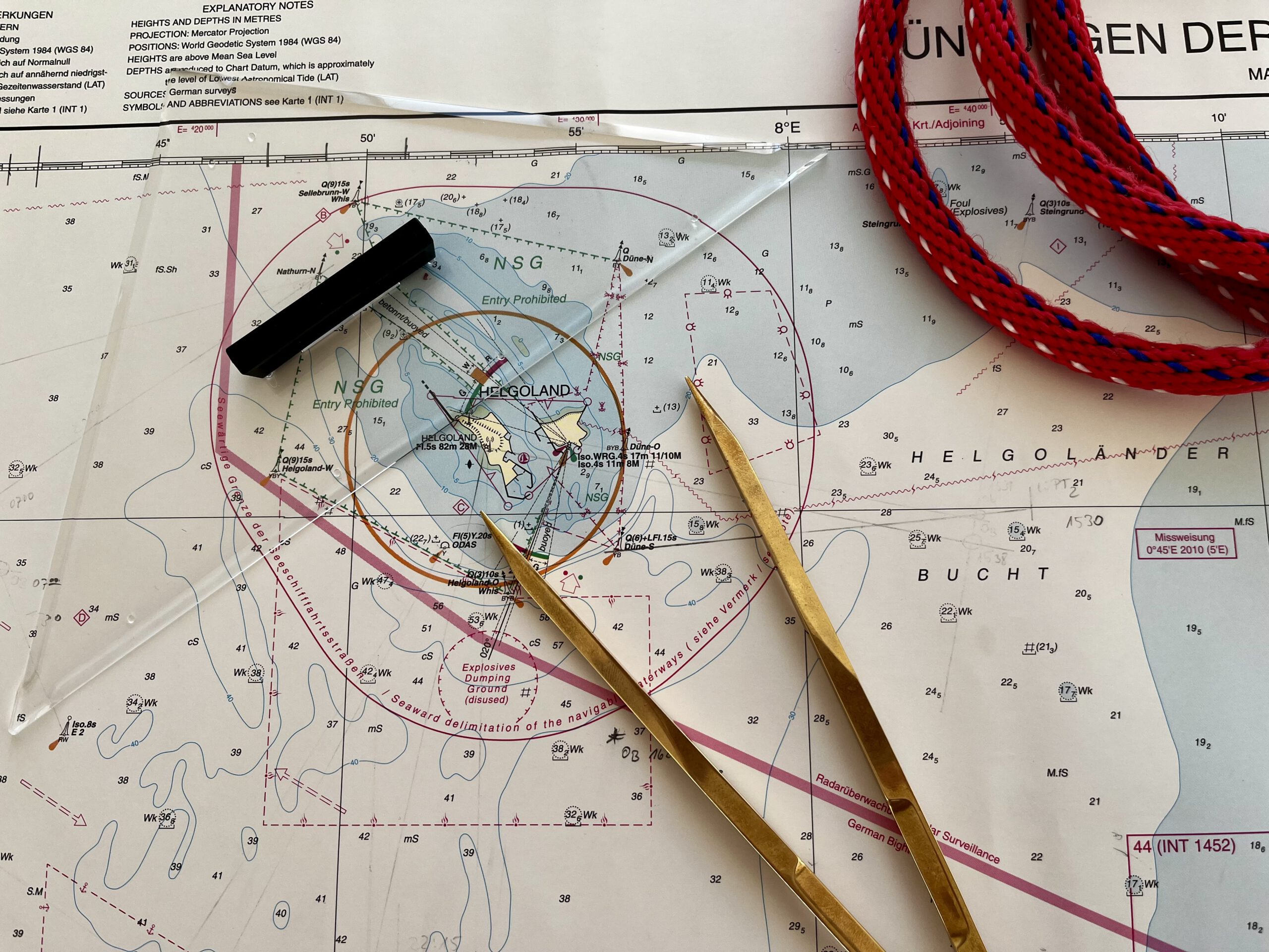 Zur Standortsbestimmung braucht es manchmal hilfreiche Tools, um den Kurs neu zu berechnen