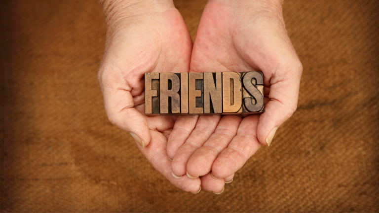 Freundschaft ist ein Geschenk, das man gut behandeln soll