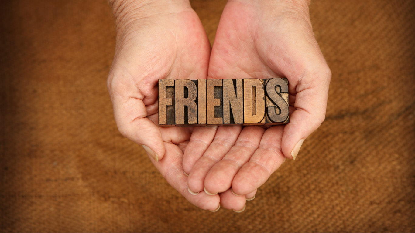 Freundschaft ist ein Geschenk, das man gut behandeln soll